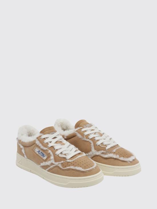 26FW 오트리 메달리스트 로우 레더 스니커즈 AULW GX01 Brown - AUTRY