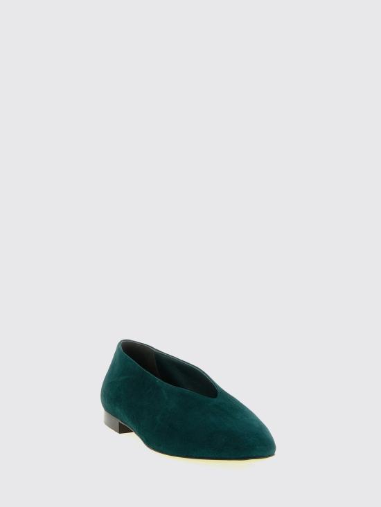 26FW 지미추 플랫 슈즈 MARGOTFLATSUE DARK Green - JIMMY CHOO