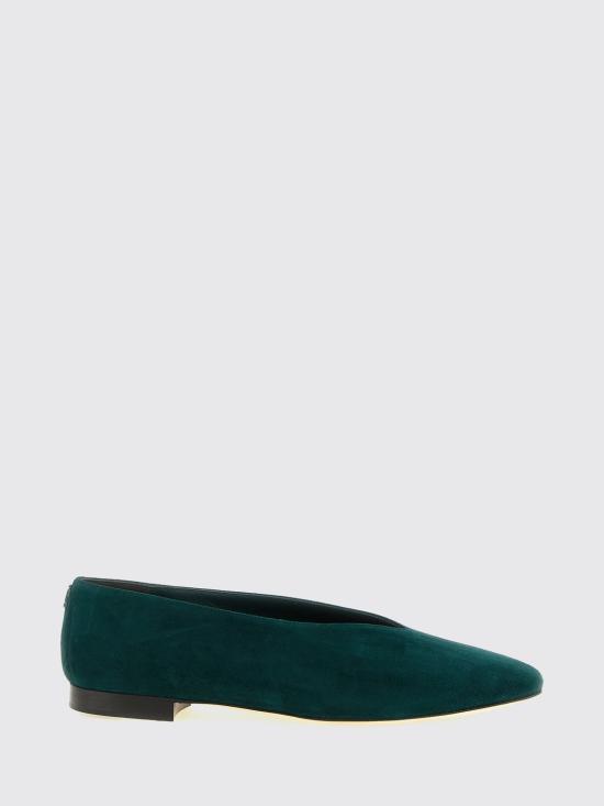 26FW 지미추 플랫 슈즈 MARGOTFLATSUE DARK Green