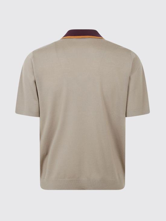 26SS 드리스 반 노튼 폴로 티셔츠 0212103716 102 Beige - DRIES VAN NOTEN
