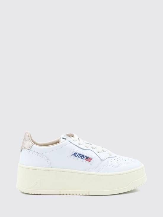 26FW 오트리 메달리스트 플랫폼 스니커즈 PTLW LL27 White