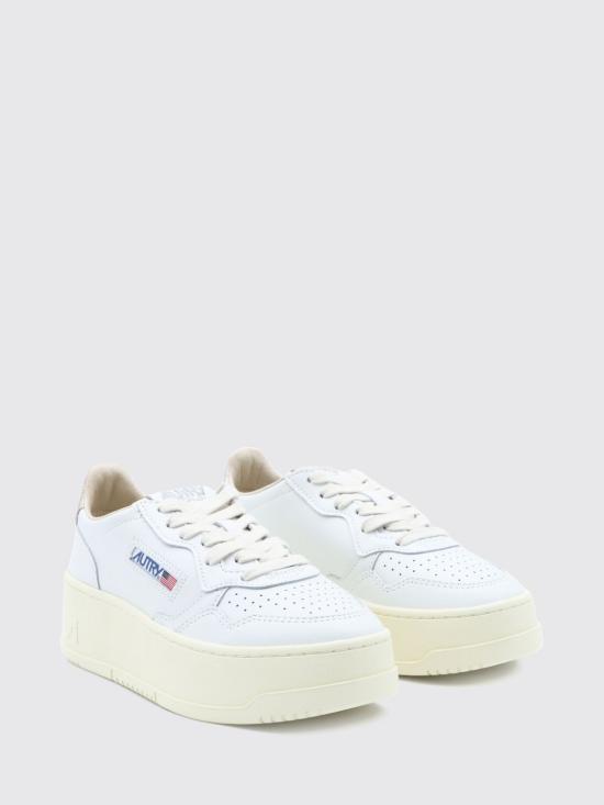 26FW 오트리 메달리스트 플랫폼 스니커즈 PTLW LL27 White - AUTRY