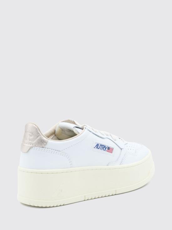 26FW 오트리 메달리스트 플랫폼 스니커즈 PTLW LL27 White - AUTRY