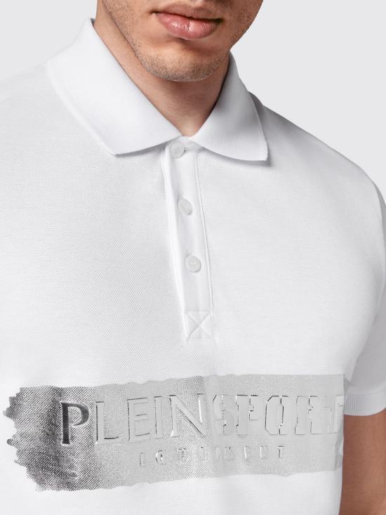 26SS 플레인스포츠 폴로 티셔츠 SACCMTK6045STE003N 01 White - PLEIN SPORT