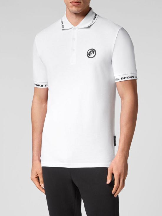 26SS 플레인스포츠 폴로 티셔츠 SACCMTK6047STE003N 0201 White
