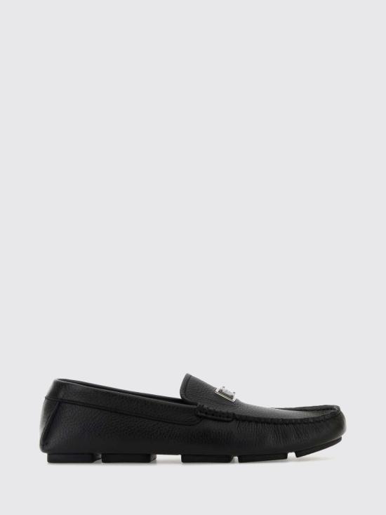 26SS 돌체앤가바나 디어스킨 드라이버 슈즈 A50596A8034 80999 Black