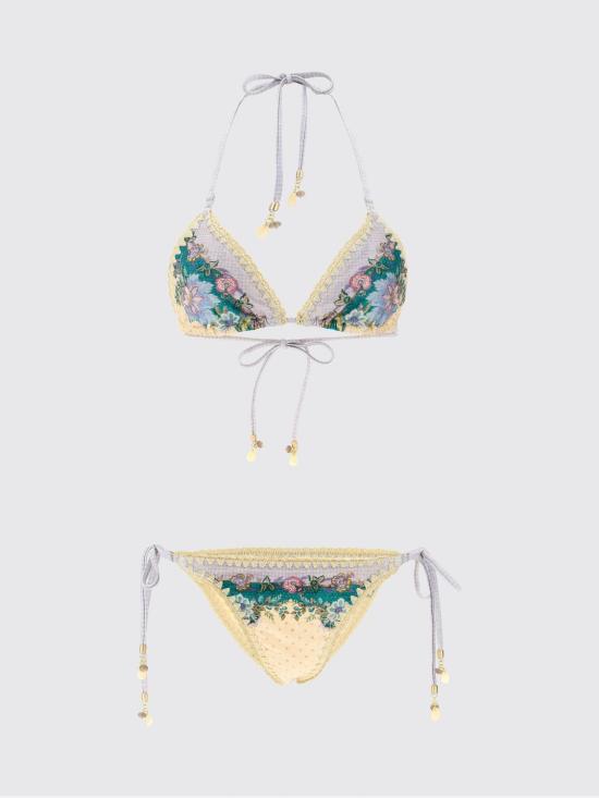 26FW 짐머만 비키니 수영복 8011WSS262 CSCFL Cream - ZIMMERMANN