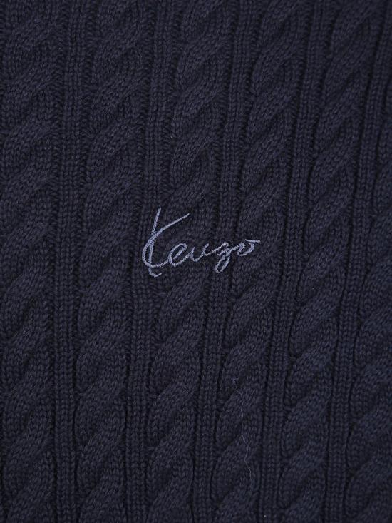 26FW 겐조 스웨터 FG65PU8123LK 99J Black - KENZO