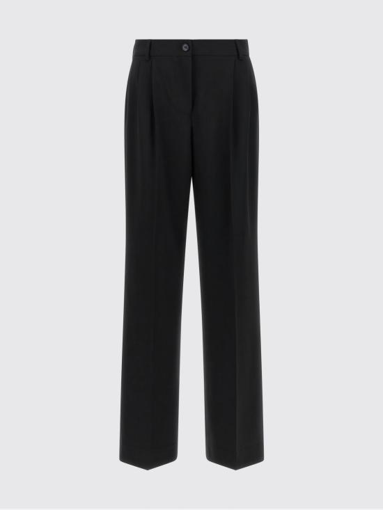 26FW 돌체앤가바나 스트레이트 팬츠 FTC17TFUBG3 N0000 Black - DOLCE & GABBANA
