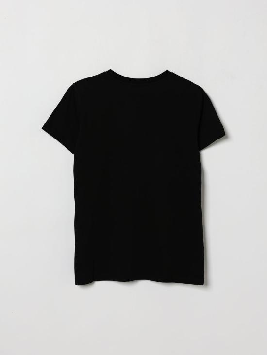 26FW [키즈] 모스키노 티셔츠 H8M058LAA10 60100 Black - MOSCHINO