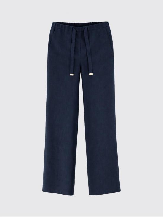 26SS 에스막스마라 스트레이트 팬츠 2619131013600 004 Blue - 'S MAX MARA
