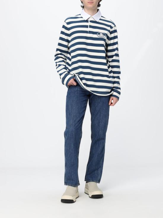 26FW 버버리 폴로 티셔츠 8127647 Blue - BURBERRY
