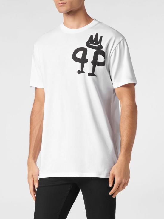 26SS 필립 플레인 반팔 티셔츠 UADCMTK7972PJY002N 01 White