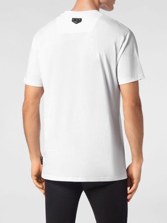 26SS 필립 플레인 반팔 티셔츠 UADCMTK7972PJY002N 01 White - PHILIPP PLEIN