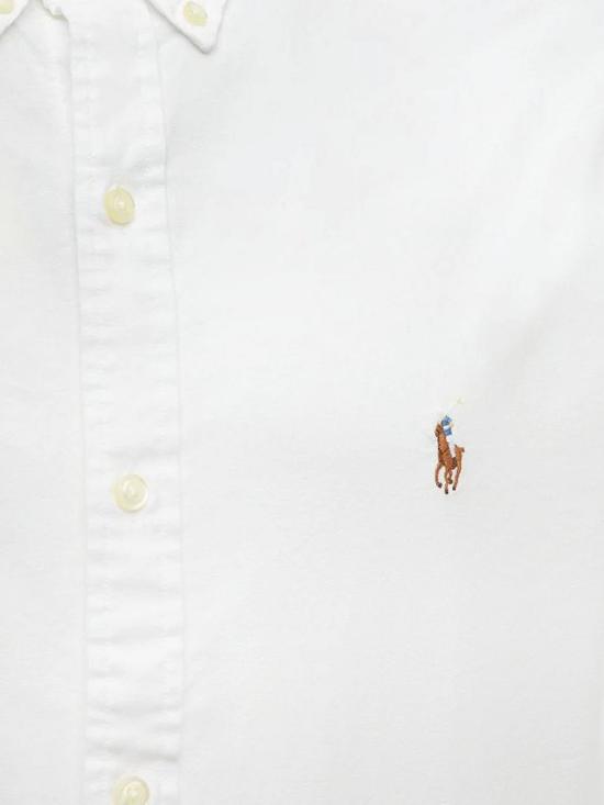 26FW 폴로 랄프로렌 긴팔 셔츠 710549084 006 White - POLO RALPH LAUREN