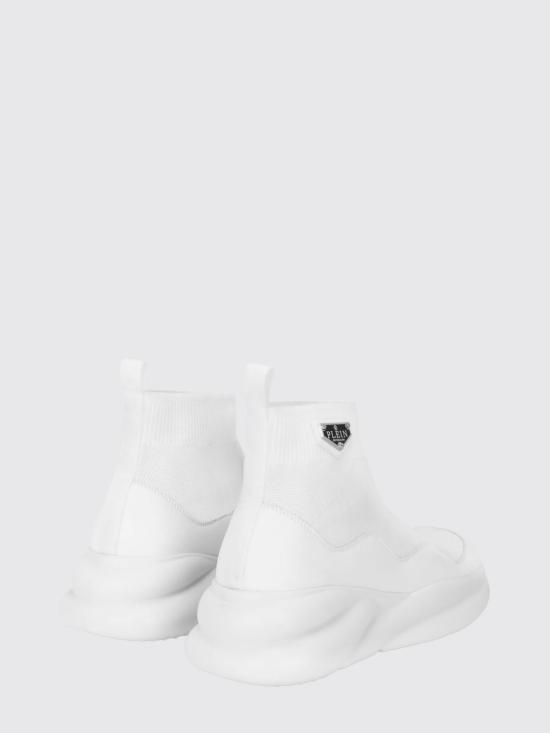 26SS 필립 플레인 스니커즈 UAFSUSC1080PTE120N 01 White - PHILIPP PLEIN