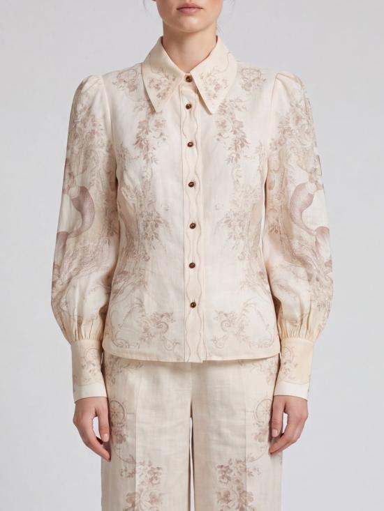 26SS 짐머만 블라우스 4368TC26R MERMT Beige