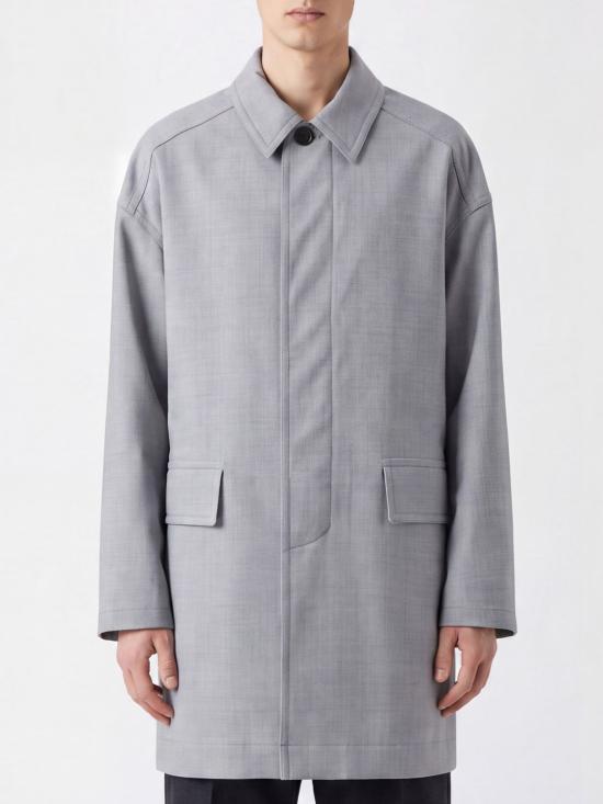 26SS 드리스 반 노튼 코트 202003206 802 Grey