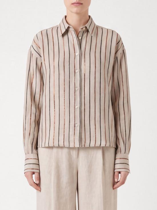 26SS 브루넬로 쿠치넬리 셔츠 MM633RF506 C200 Beige