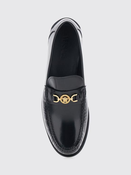 26FW 베르사체 로퍼 10135921A09912 1B00V Black - VERSACE