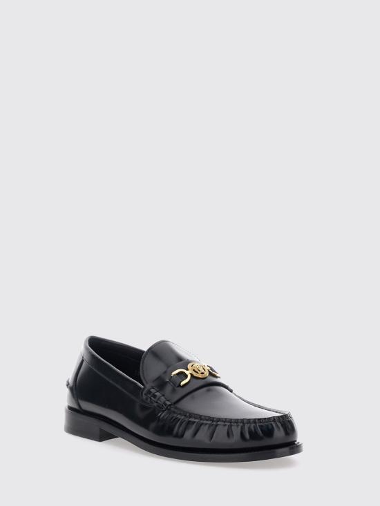 26FW 베르사체 로퍼 10135921A09912 1B00V Black - VERSACE