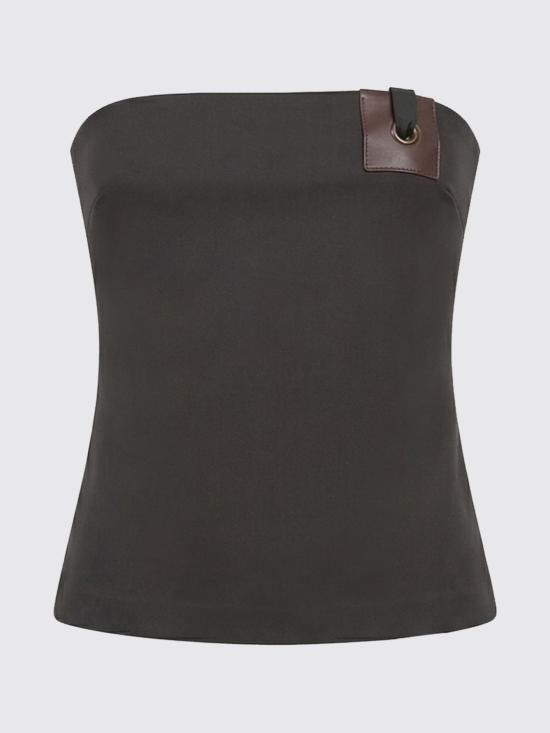 26SS 팔로마울 민소매 티셔츠 WV4011 326 Brown - PALOMA WOOL