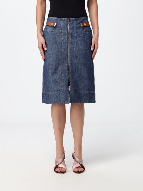 26FW 펜디 데님 스커트 FLQ609AW8H F0QB0 Denim