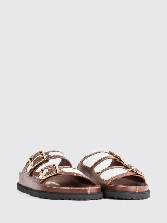 26FW 버켄스탁 뮬/슬리퍼 1032441 Brown - BIRKENSTOCK
