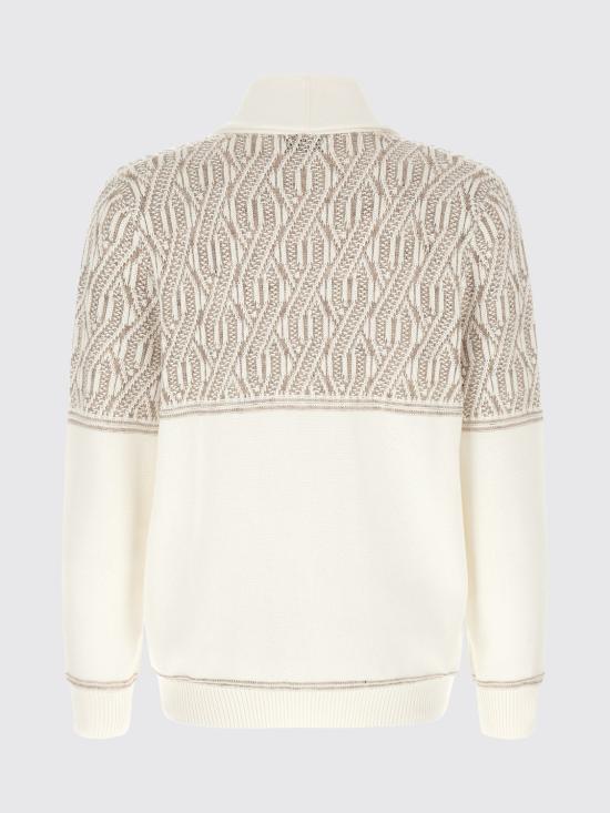 26SS 브루넬로 쿠치넬리 가디건 M28709406 CPK51 Beige - BRUNELLO CUCINELLI