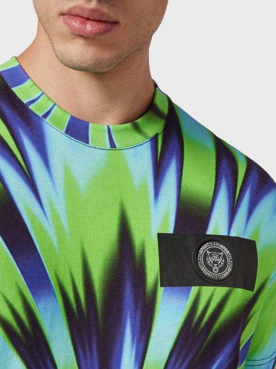 26SS 플레인스포츠 반팔 티셔츠 SACCMTK6038SJY001N 21 Multicolor - PLEIN SPORT