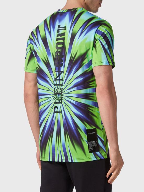26SS 플레인스포츠 반팔 티셔츠 SACCMTK6038SJY001N 21 Multicolor - PLEIN SPORT