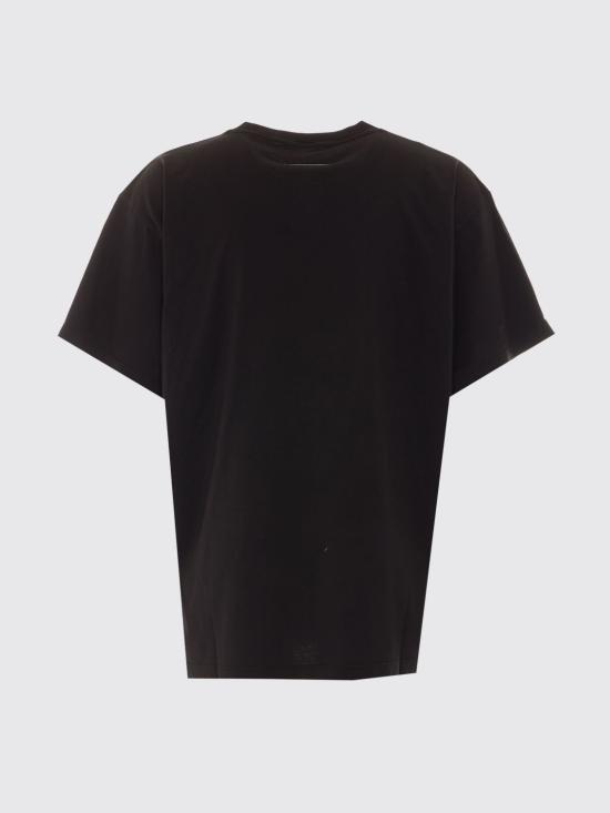 26FW MM6 메종마르지엘라 반팔 티셔츠 SH0GC0077M20258 900 Black - MM6 MAISON MARGIELA