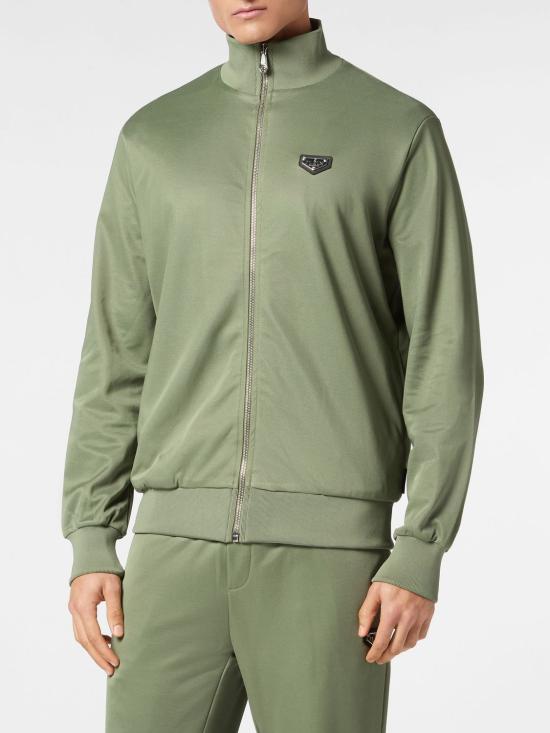 26SS 필립 플레인 긴팔 티셔츠 UADCMJB3568PTE003N 65 Green