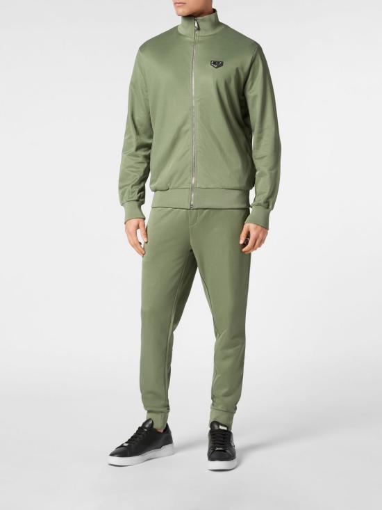 26SS 필립 플레인 긴팔 티셔츠 UADCMJB3568PTE003N 65 Green - PHILIPP PLEIN