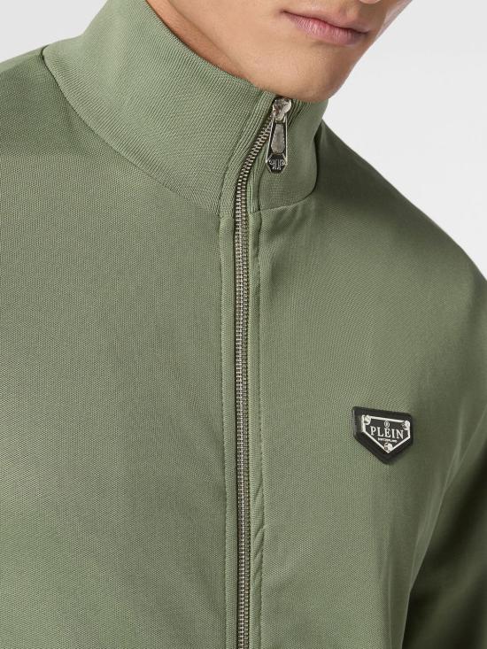 26SS 필립 플레인 긴팔 티셔츠 UADCMJB3568PTE003N 65 Green - PHILIPP PLEIN