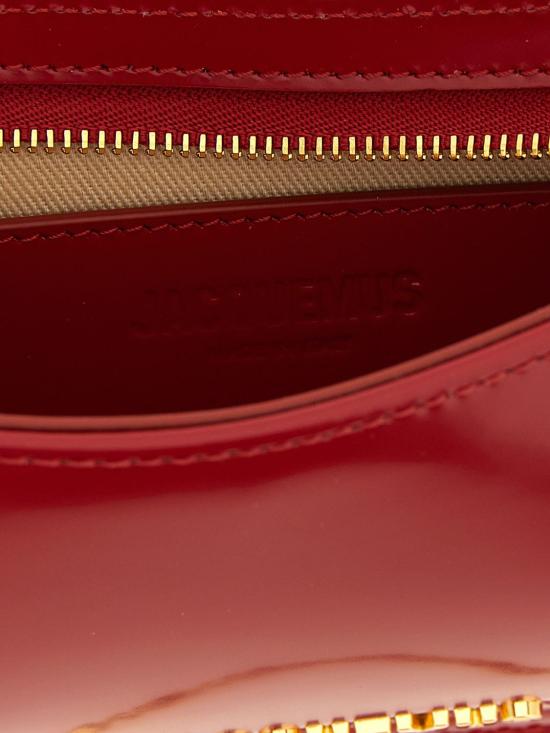 26FW 자크뮈스 쁘띠 비주 체인 숄더백 BAW00404BC18A01 47G Red - JACQUEMUS