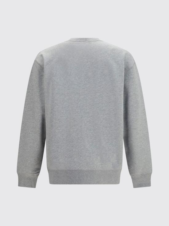 26FW 발망 긴팔 티셔츠 HH1JQ130BD10 YHD Grey - BALMAIN