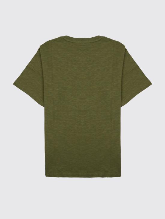 26SS 클로즈드 반팔 티셔츠 C8502645CEM 614 Green - CLOSED