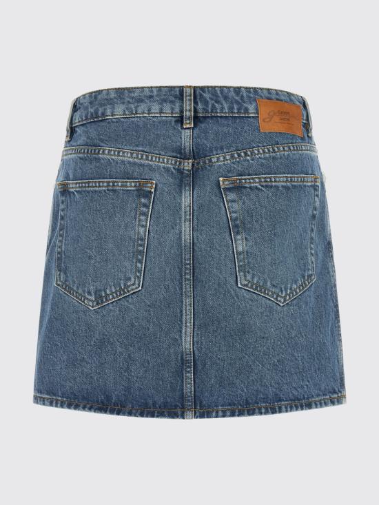 26FW 가니 데님 스커트 A1090291 569 Blue - GANNI