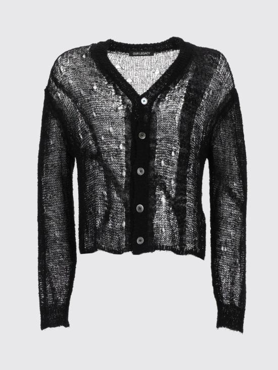 26SS 아워레가시 가디건 M2263AB Black - OUR LEGACY