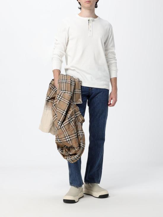 26FW 버버리 긴팔 티셔츠 8128299 White - BURBERRY