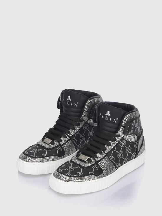 26FW 필립 플레인 스니커즈 AAESUSC0865PLE022N 02 Black 1 - PHILIPP PLEIN