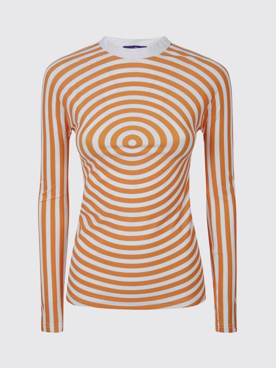 26SS 장 폴 고티에 긴팔 티셔츠 2602WTO476J046P 0115 Orange - JEAN PAUL GAULTIER