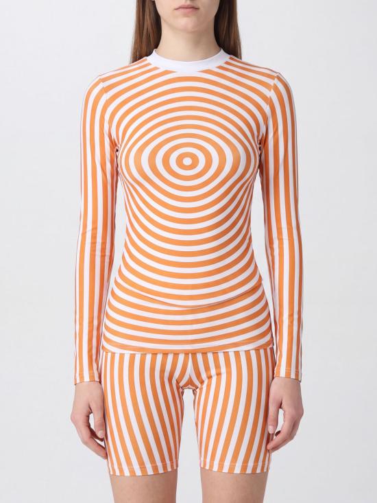 26SS 장 폴 고티에 긴팔 티셔츠 2602WTO476J046P 0115 Orange