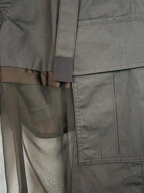 26SS 사카이 스트레이트 팬츠 2608441 531 Kaki - SACAI