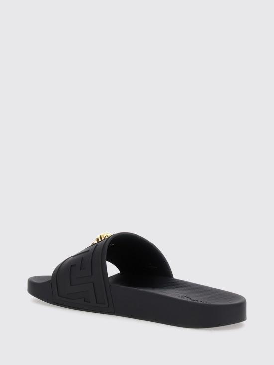 26FW 베르사체 뮬/슬리퍼 10205351A15481 1B00V Black - VERSACE