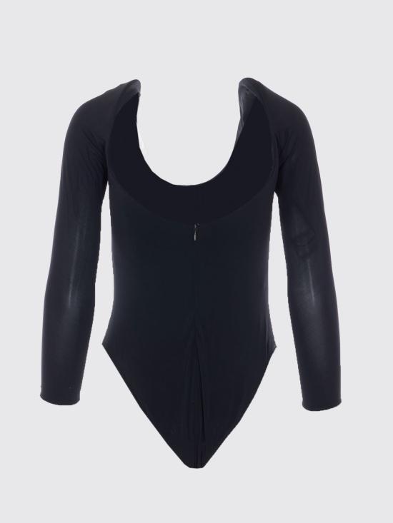 26SS 알라이아 긴팔 티셔츠 AA9B0429J050C 995 Black - ALAIA