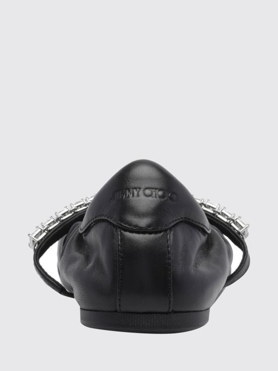 26FW 지미추 플랫 슈즈 JADEBALLERINAGKE BLACK CRYSTAL - JIMMY CHOO