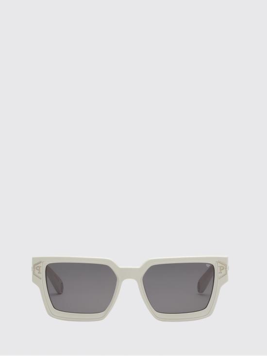 26FW 필립 플레인 선글라스 AADAMES0240PXV086N 01 White - PHILIPP PLEIN