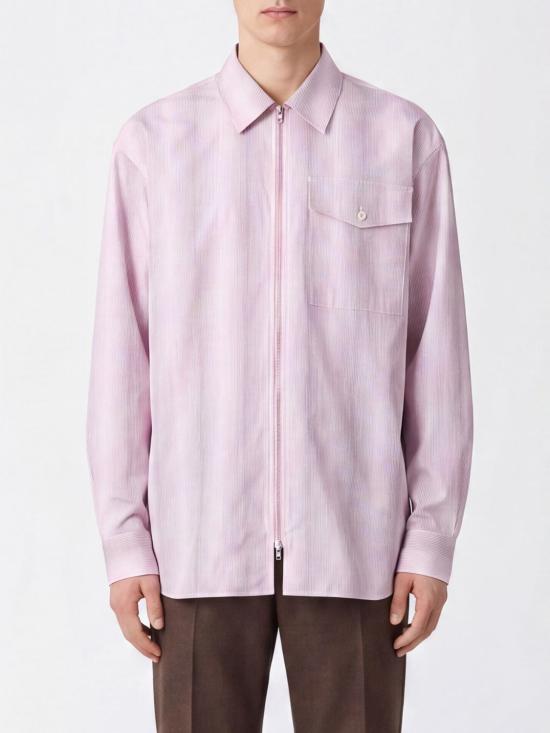 26SS 드리스 반 노튼 긴팔 셔츠 207733063 305 Pink